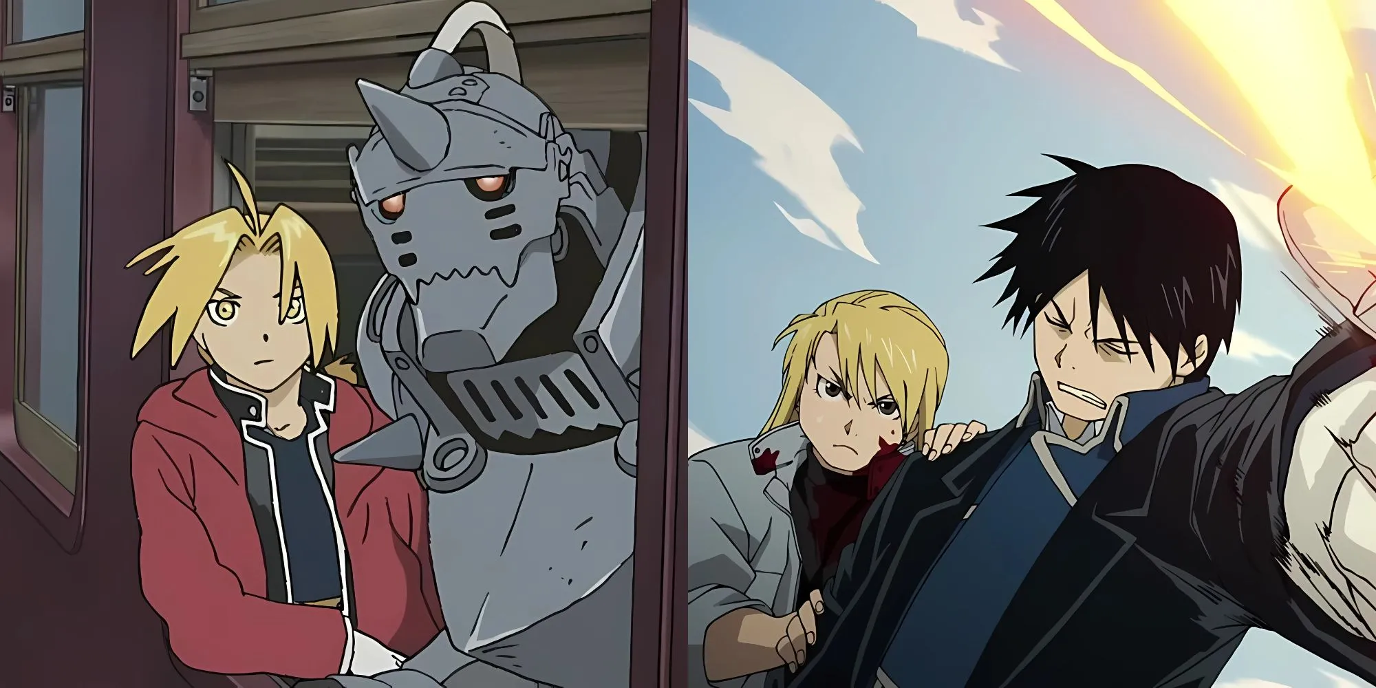 Anh em Elric trong Fullmetal Alchemist Brotherhood, thể hiện sự kết thúc trọn vẹn