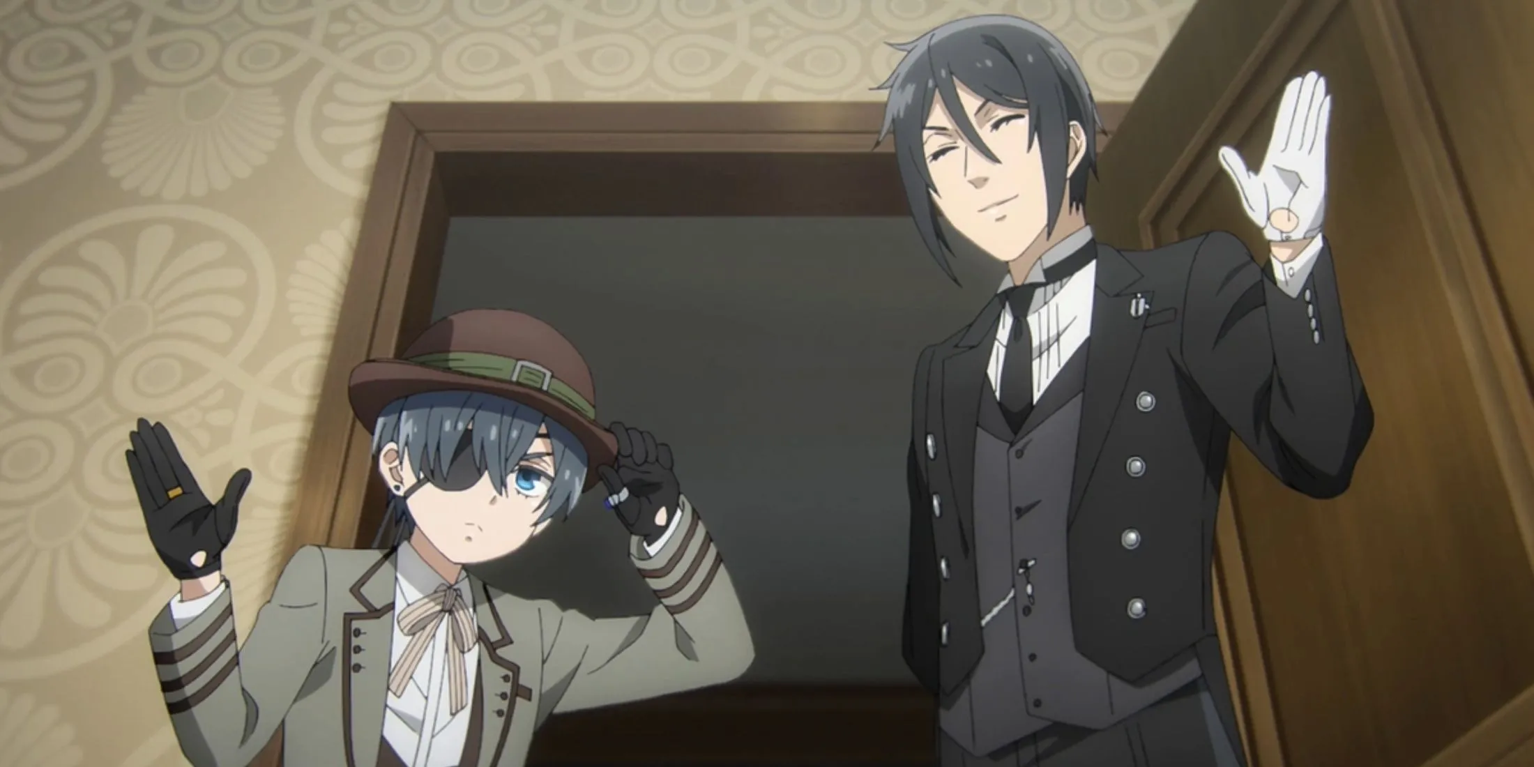 Ảnh minh họa Black Butler: Emerald Witch Arc với Sebastian Michaelis và Ciel Phantomhive