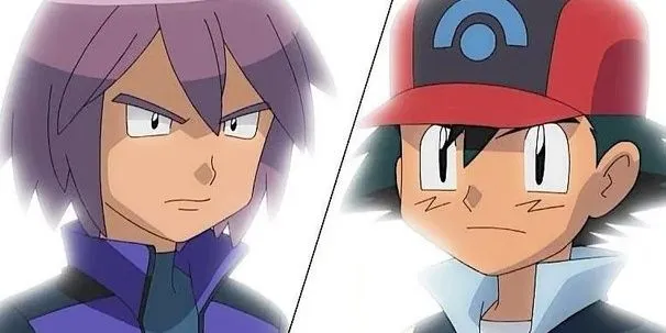 Ash Ketchum và Paul trong Pokemon, đại diện cho hai triết lý huấn luyện khác nhau