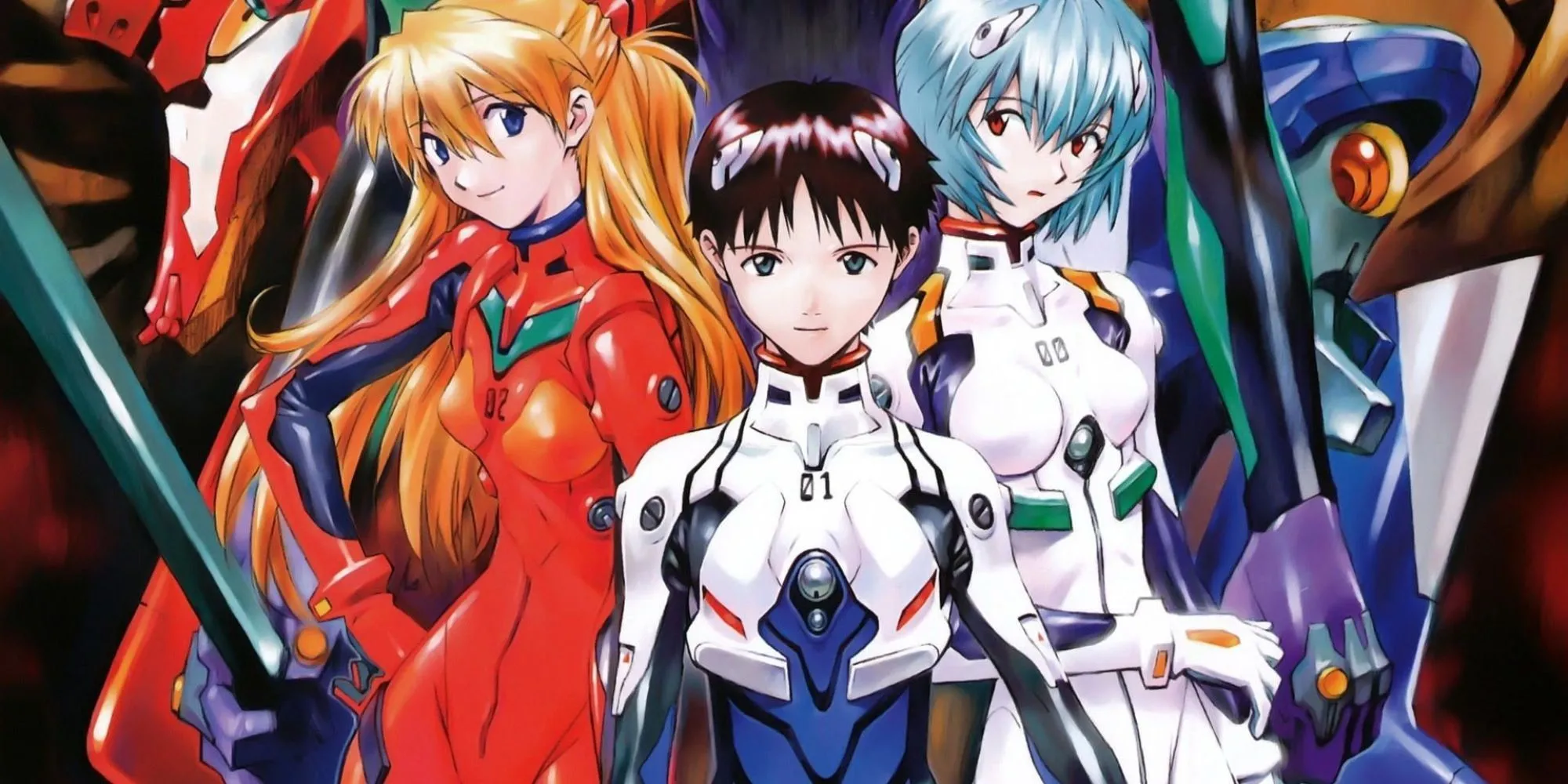 Các nhân vật chính Neon Genesis Evangelion, biểu tượng gánh nặng tâm lý và kỳ vọng