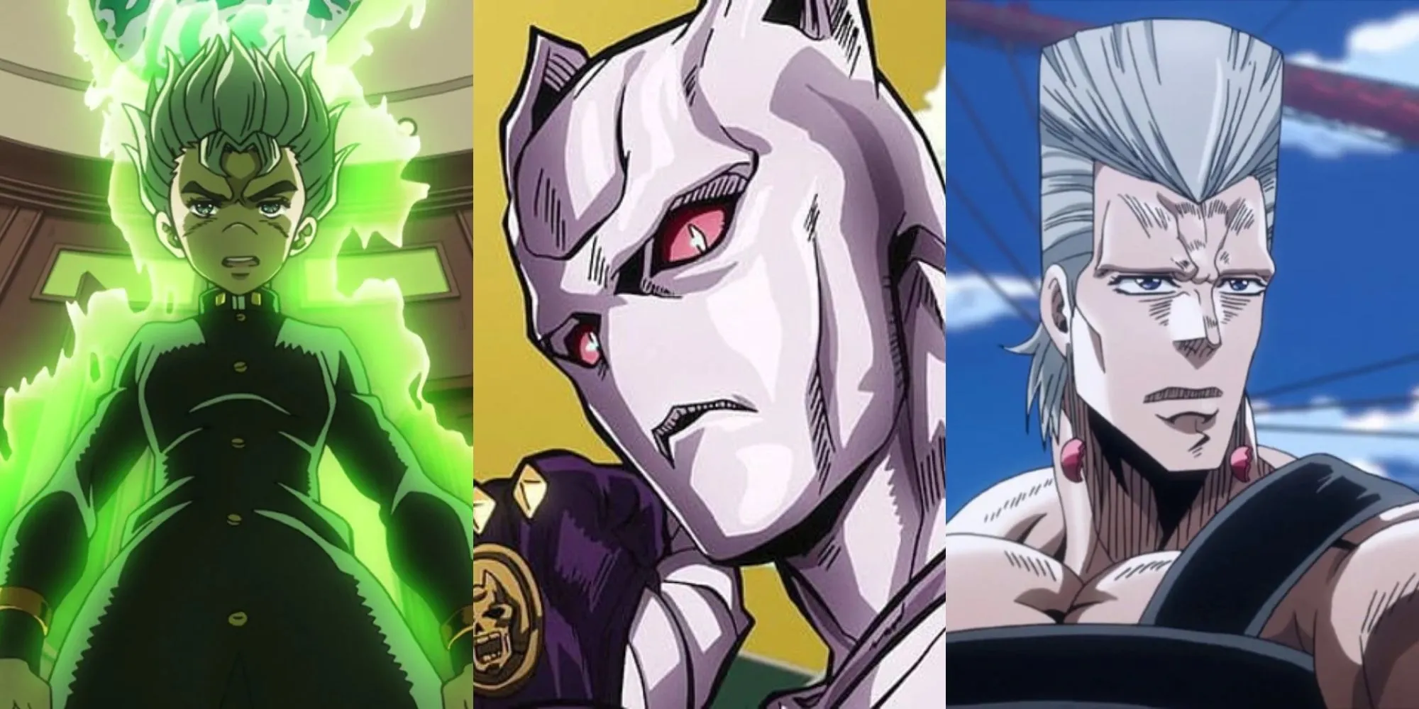 Các nhân vật của JoJo's Bizarre Adventure tạo dáng iconic