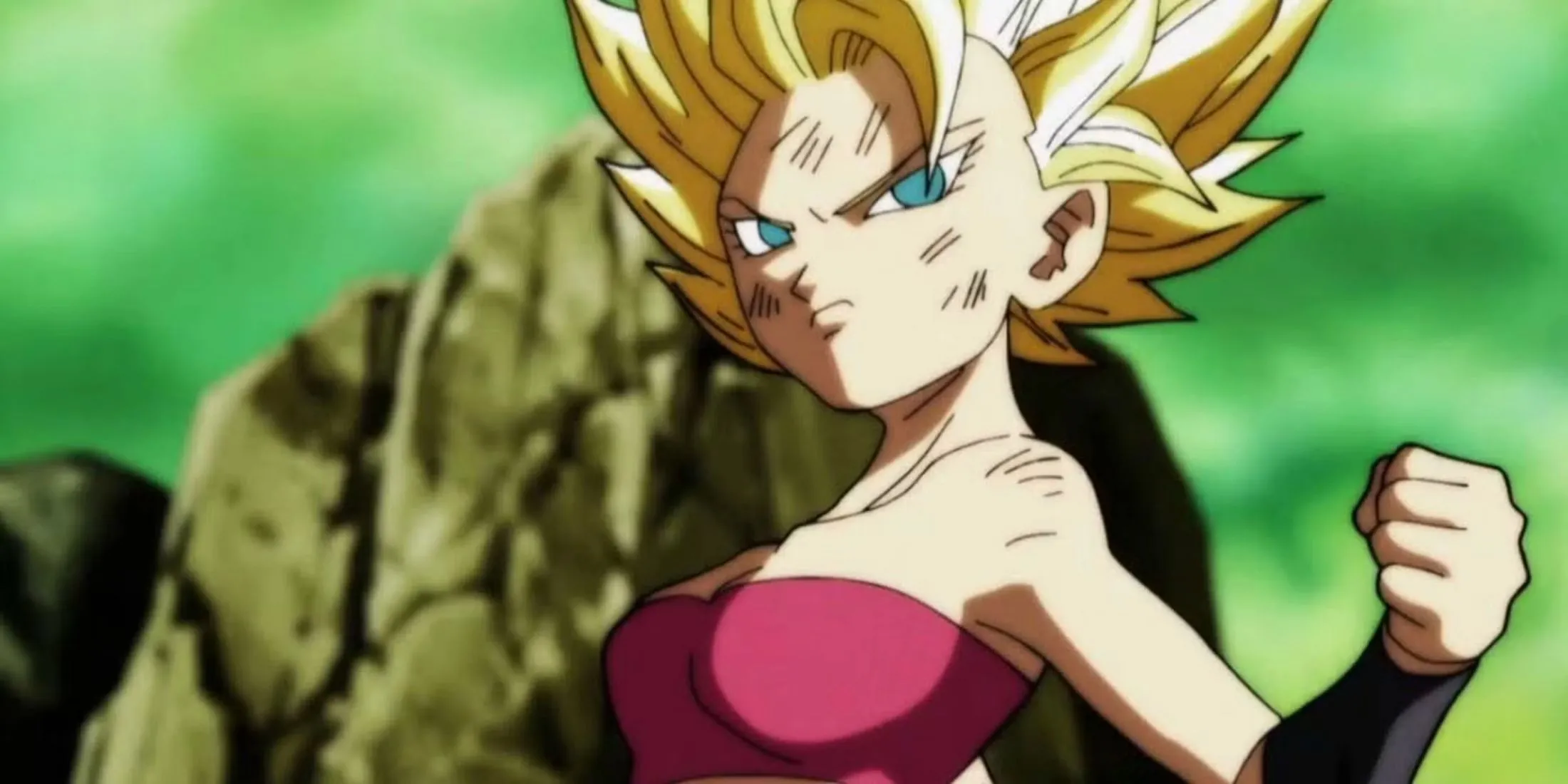 Caulifla trong Dragon Ball Super, nhân vật Saiyan nữ được đánh giá là đạt sức mạnh Super Saiyan quá dễ dàng