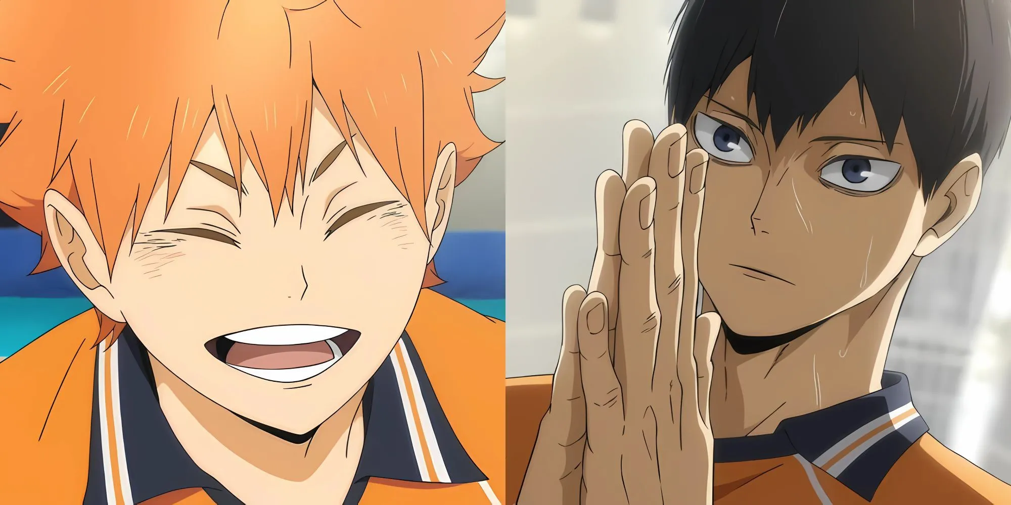Đội bóng chuyền Karasuno trong Haikyuu!!, tập trung vào tinh thần đồng đội và phát triển nhân vật