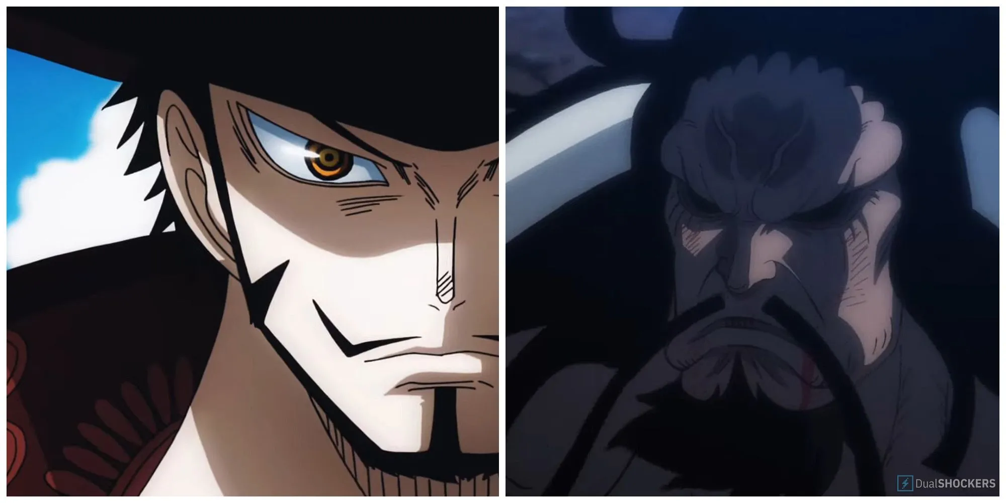 Hai nhân vật mạnh nhất One Piece, Mihawk và Kaido