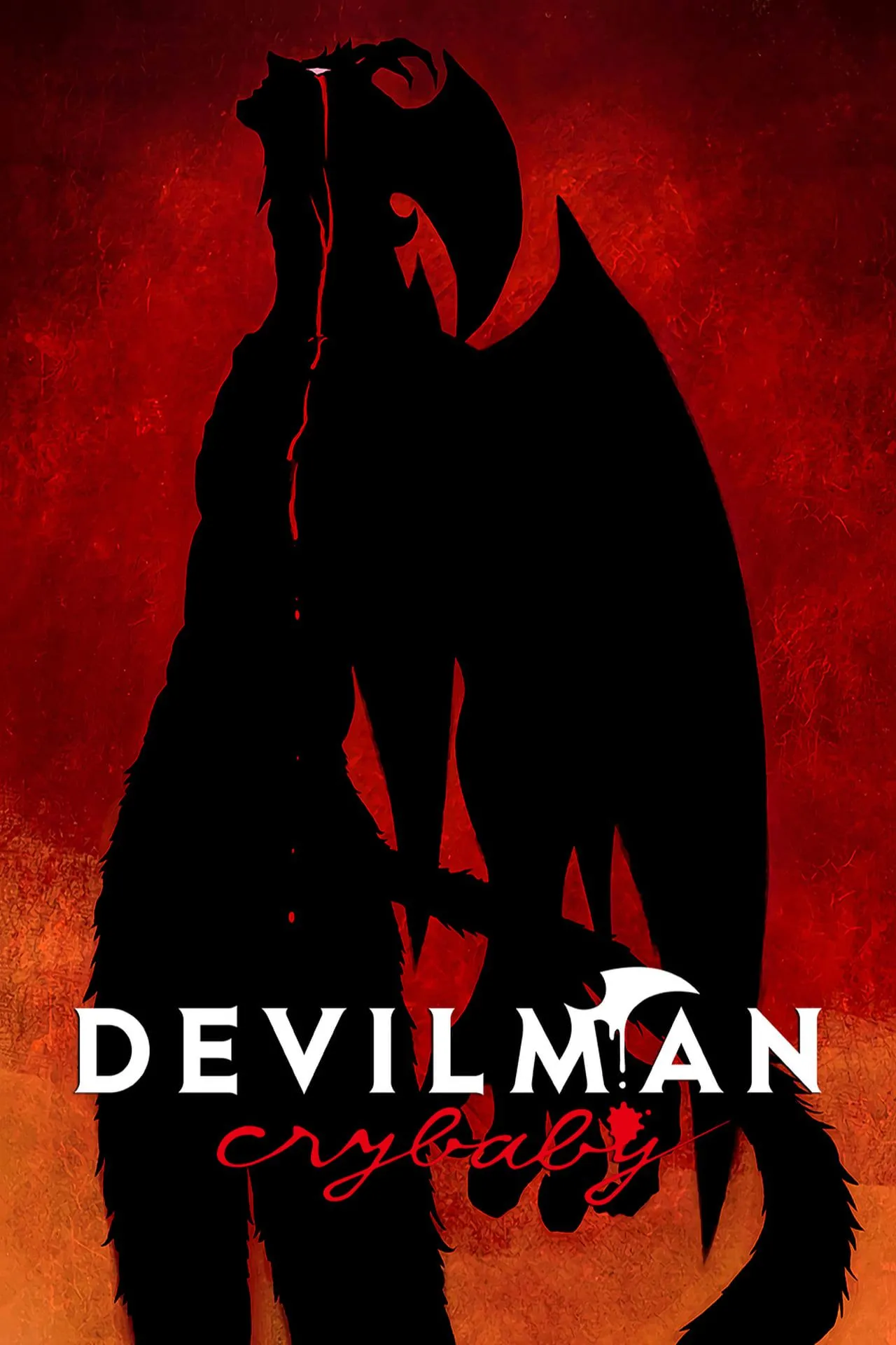 Hình ảnh biểu trưng của Devilman Crybaby với phong cách đồ họa độc đáo
