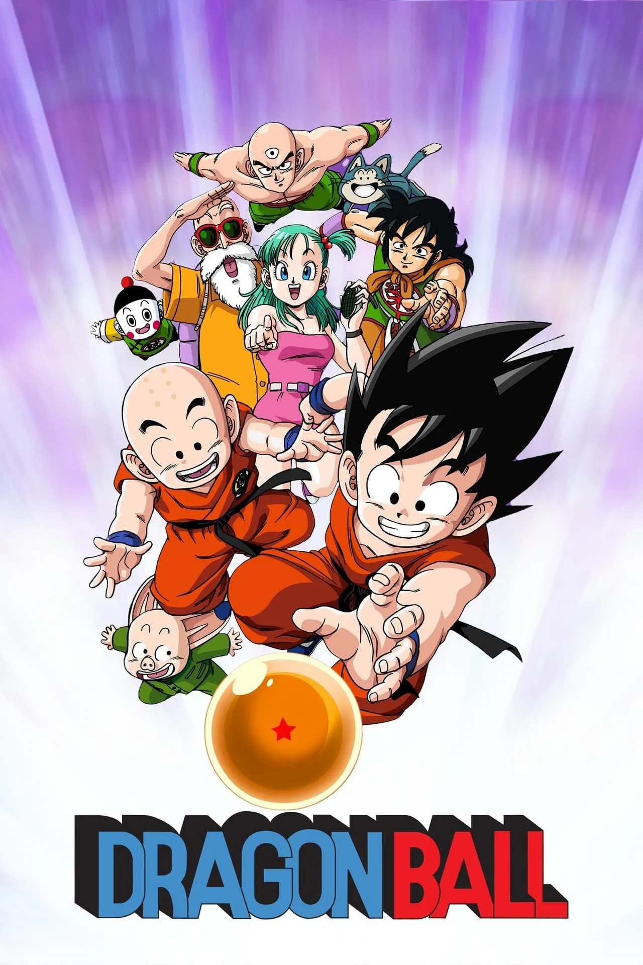 Hình ảnh chính của bộ anime Bảy Viên Ngọc Rồng ra mắt năm 1986