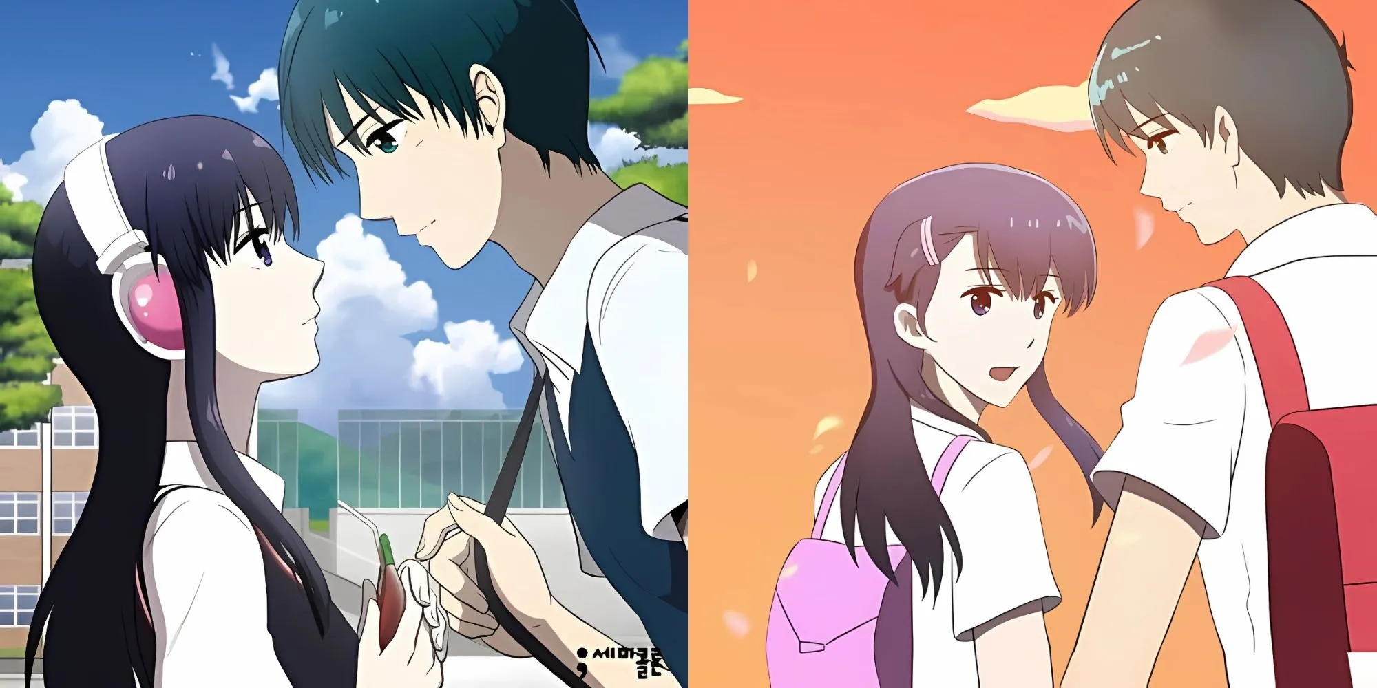 Hình ảnh minh họa webtoon Orange Marmalade, tập trung vào chủ đề ma cà rồng và âm nhạc