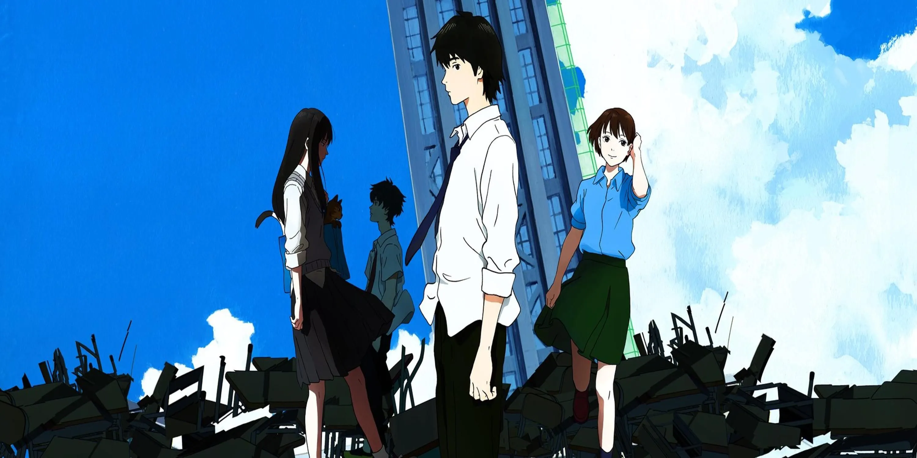 Hình ảnh siêu thực từ anime Sonny Boy của đạo diễn Shingo Natsume