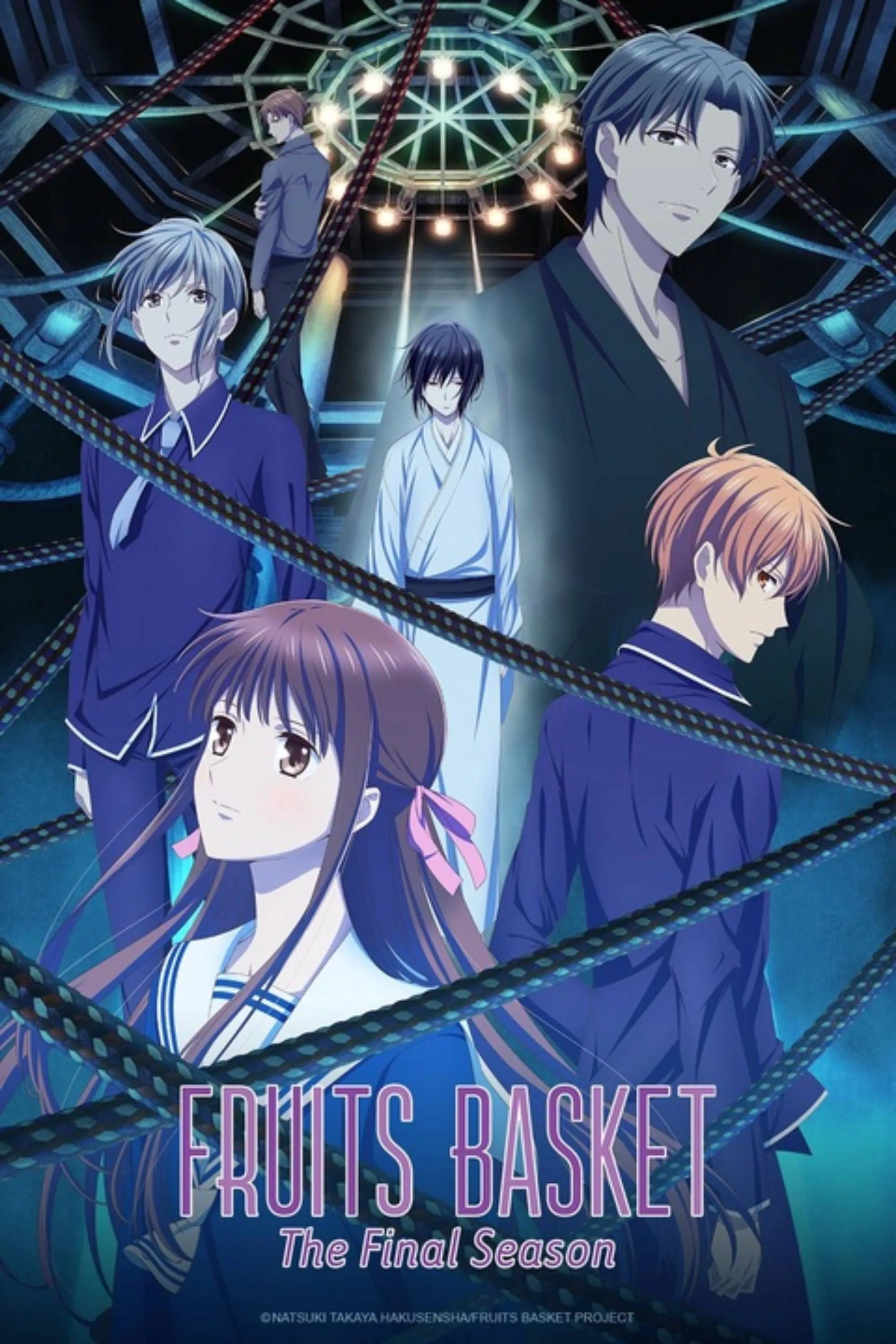 Hình ảnh tổng quan anime Fruits Basket (2019), bối cảnh câu chuyện của Yuki và Machi.