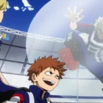 Học sinh lớp 1-B Kosei Tsuburaba sử dụng Quirk Solid Air trong My Hero Academia