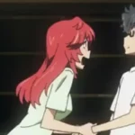 Ichika Takatsuki và Kaito Kirishima trong anime Ano Natsu de Matteru, minh họa cho cuộc chia tay do hoàn cảnh.