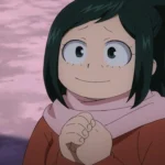 Inko Midoriya sử dụng Quirk hút vật thể vô hại của mình trong My Hero Academia
