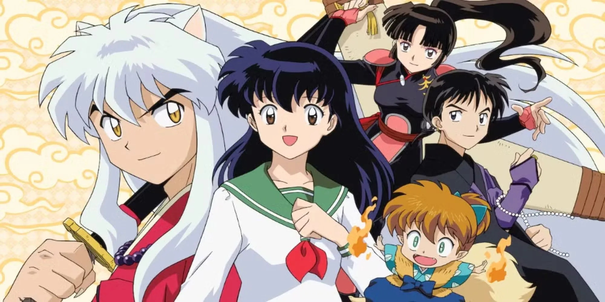 Inuyasha, Kikyo và Kohaku trong bối cảnh thời phong kiến Nhật Bản