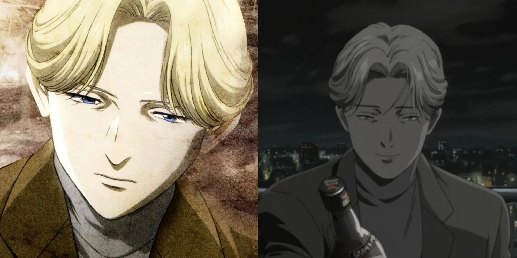 Johan Liebert trong anime Monster với nụ cười bí ẩn