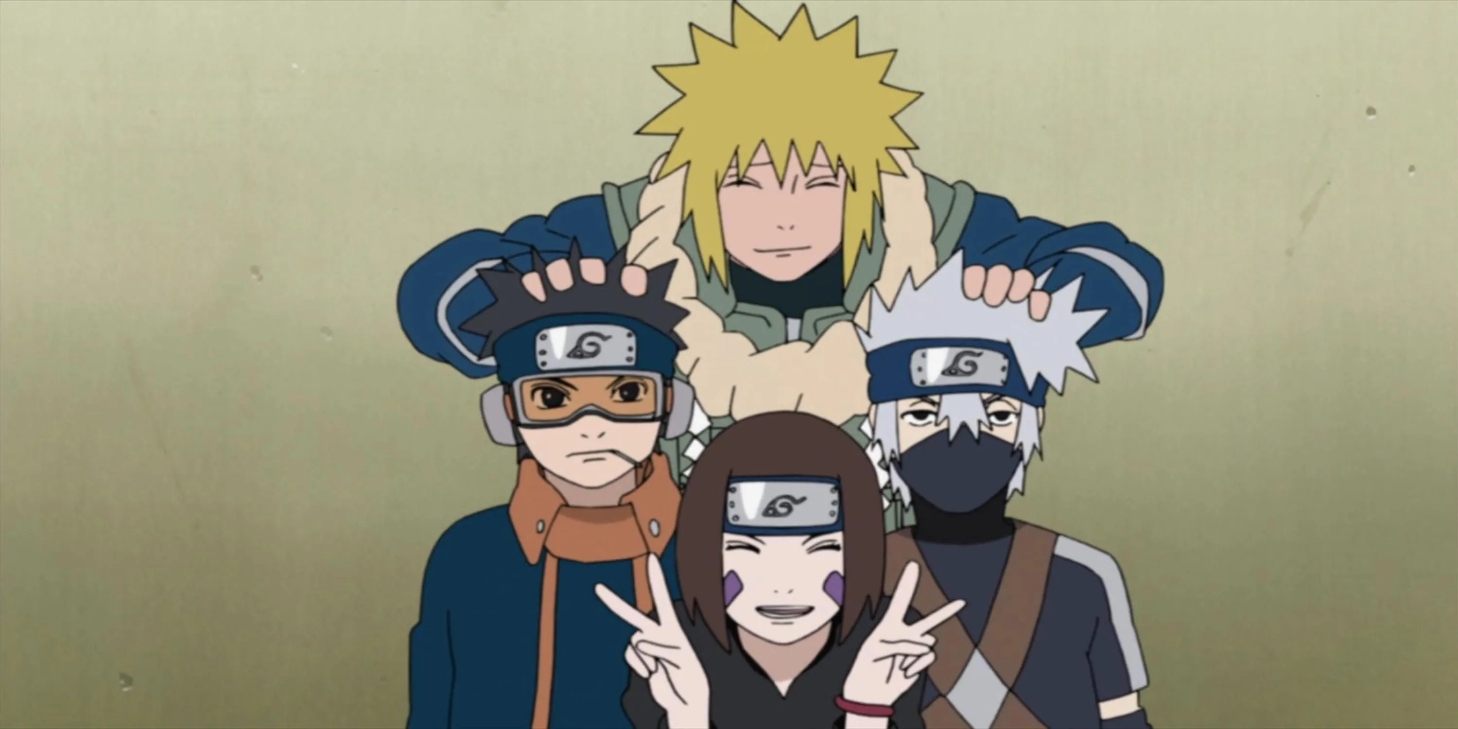 Kakashi thời trẻ và Obito trong Kakashi Gaiden