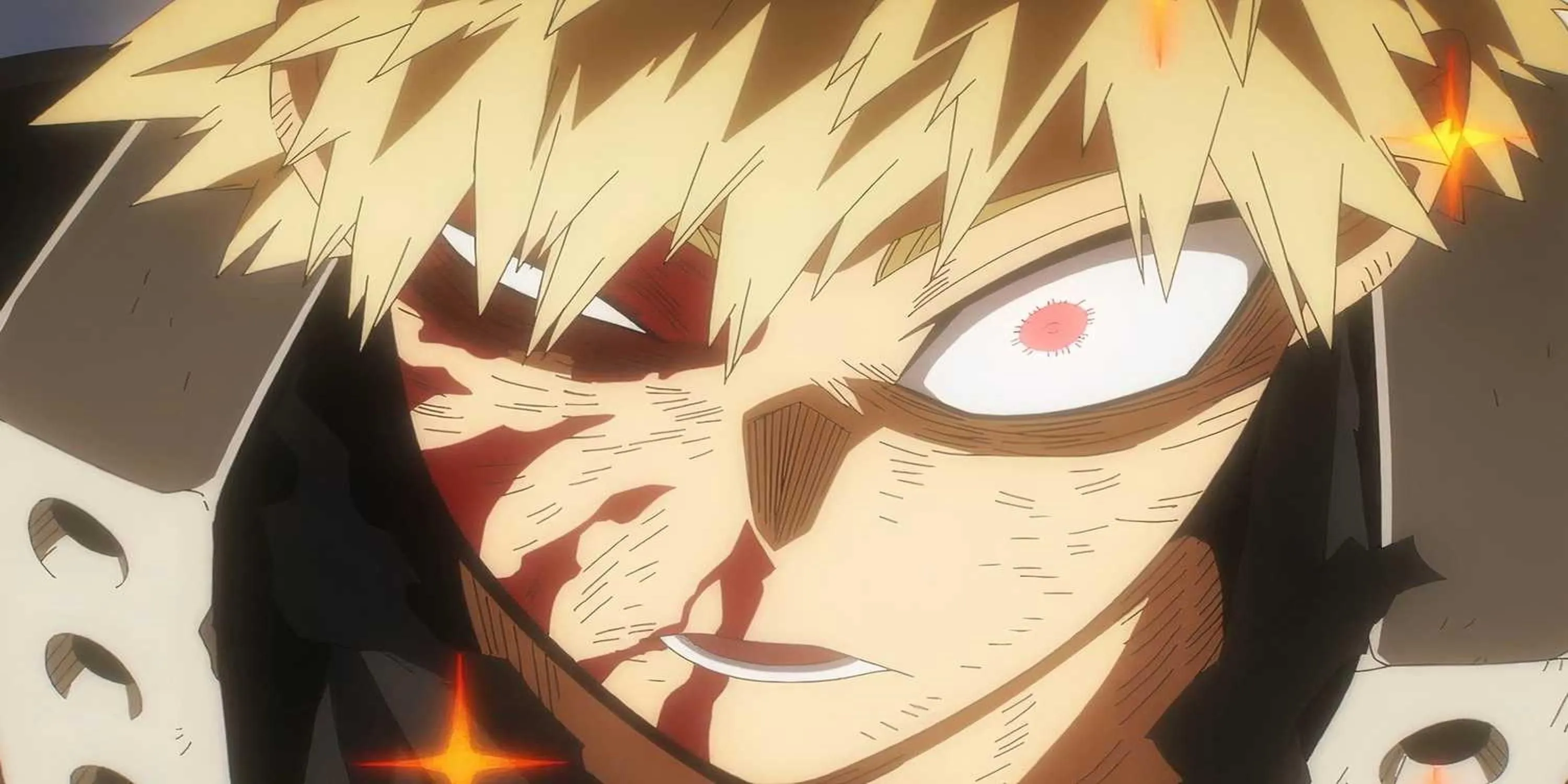 Katsuki Bakugo Anh hùng Bộc phá với năng lực Explosion được thức tỉnh sức mạnh.