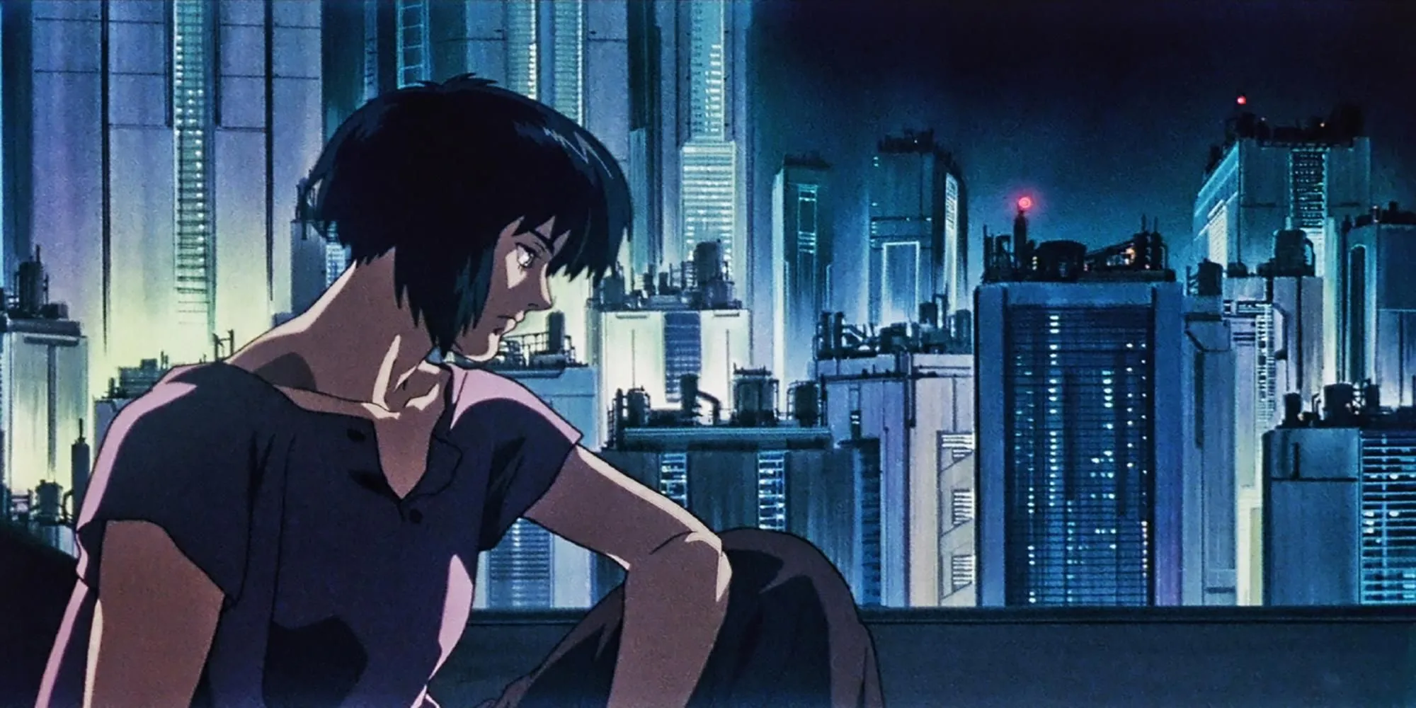 Major Motoko Kusanagi trong anime Ghost in the Shell (1995)