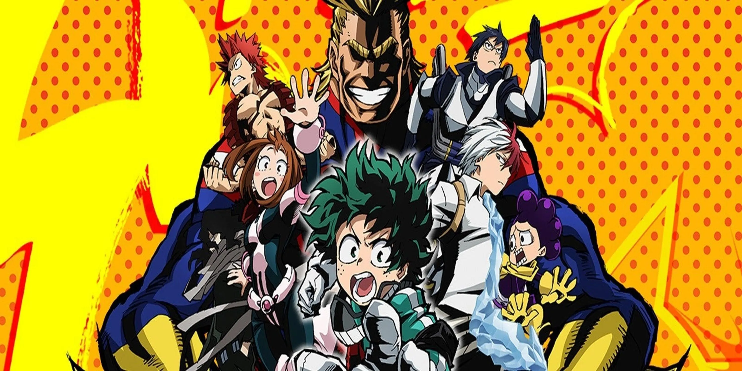 My Hero Academia Mùa 1 cảnh Izuku Midoriya (Deku) sử dụng One For All trong trận chiến đầu tiên