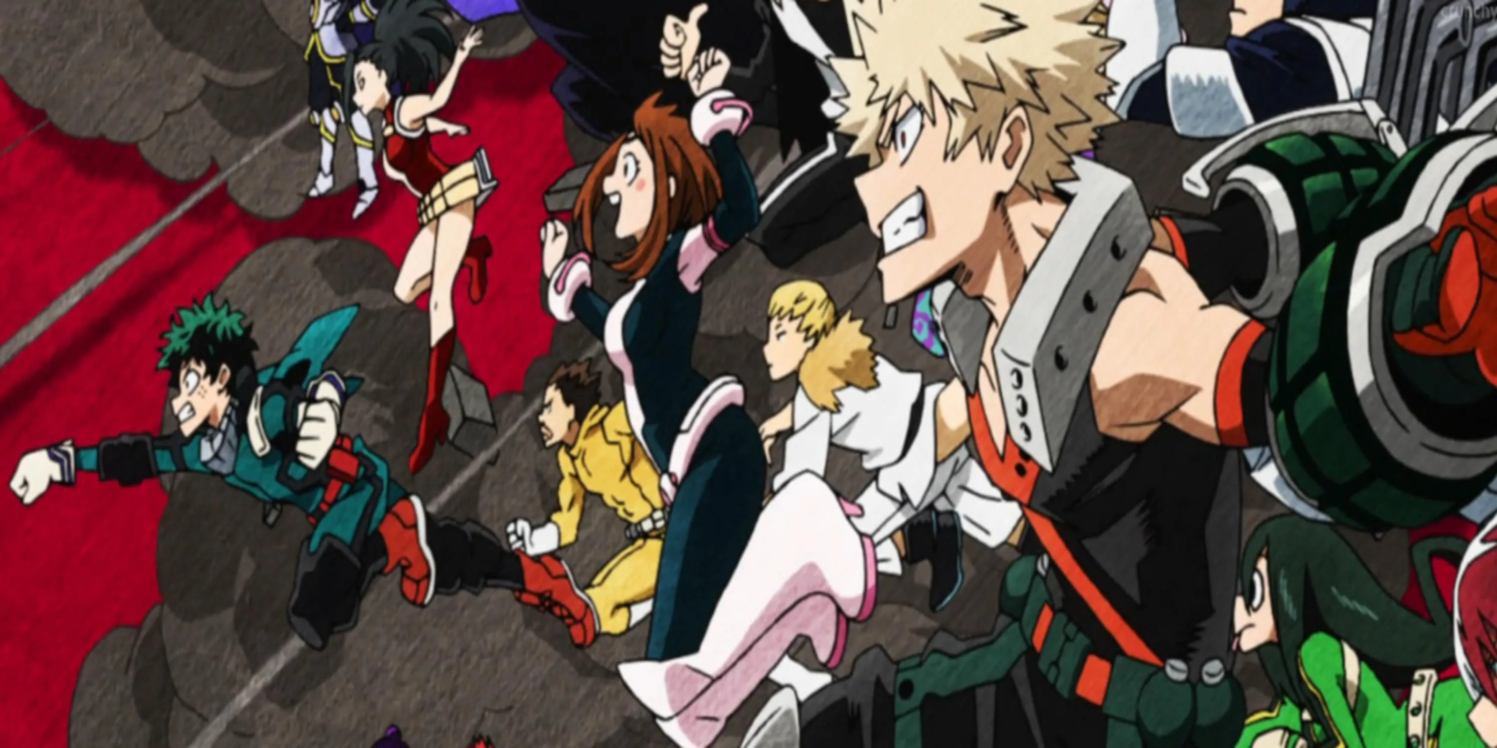 My Hero Academia Mùa 2 hình ảnh các học sinh UA High trong Giải đấu Thể thao