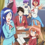 Nhân vật chính Nariyuki cùng các nữ chính trong anime We Never Learn