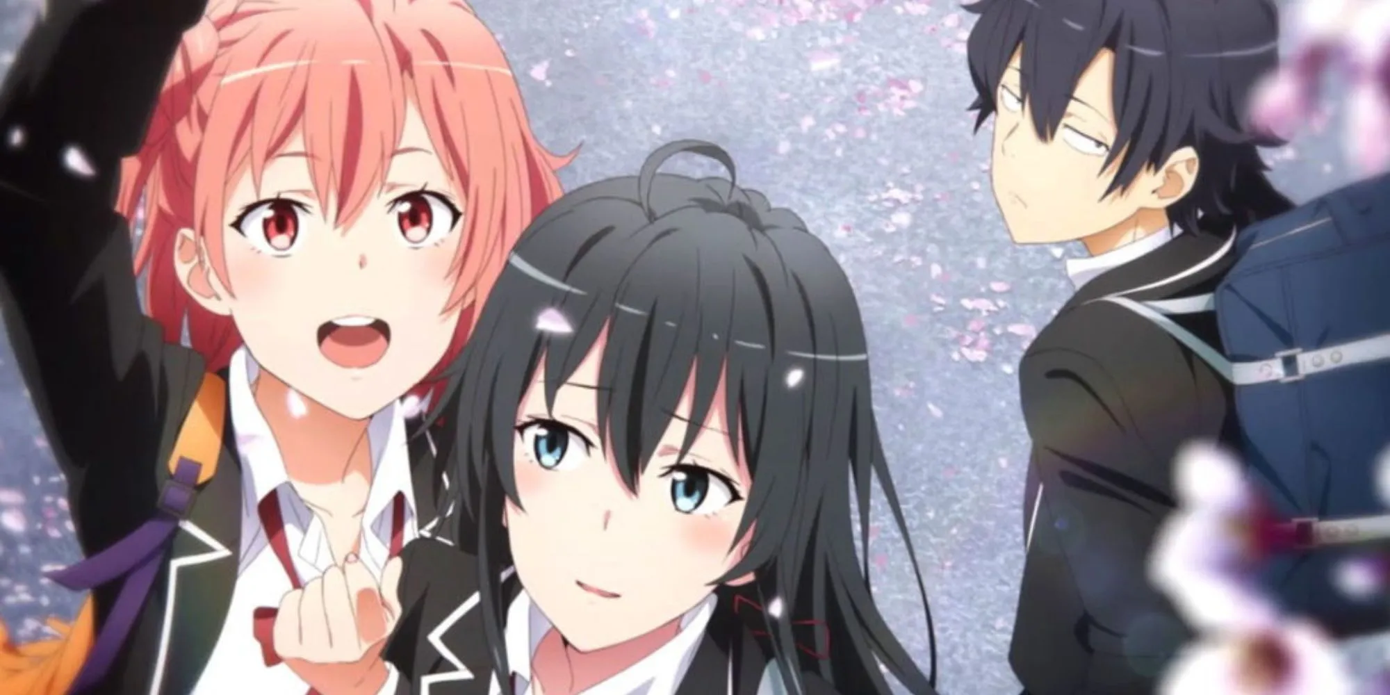 Nhân vật chính từ anime My Teen Romantic Comedy SNAFU, thể hiện chủ đề tự khám phá và các mối quan hệ phức tạp