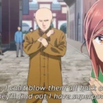 Nitta, thành viên Yakuza bảnh bao, đối mặt với Hina, cô bé có sức mạnh tâm linh trong anime Hinamatsuri.