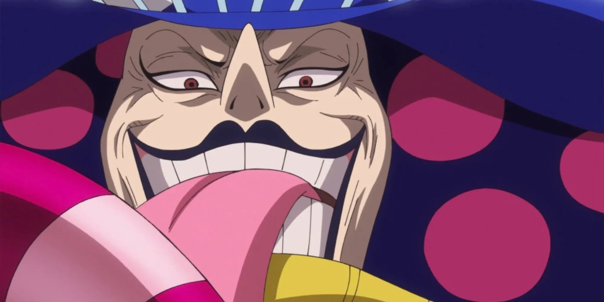 Perospero, con trai cả của Big Mom, sử dụng năng lực kẹo trong One Piece