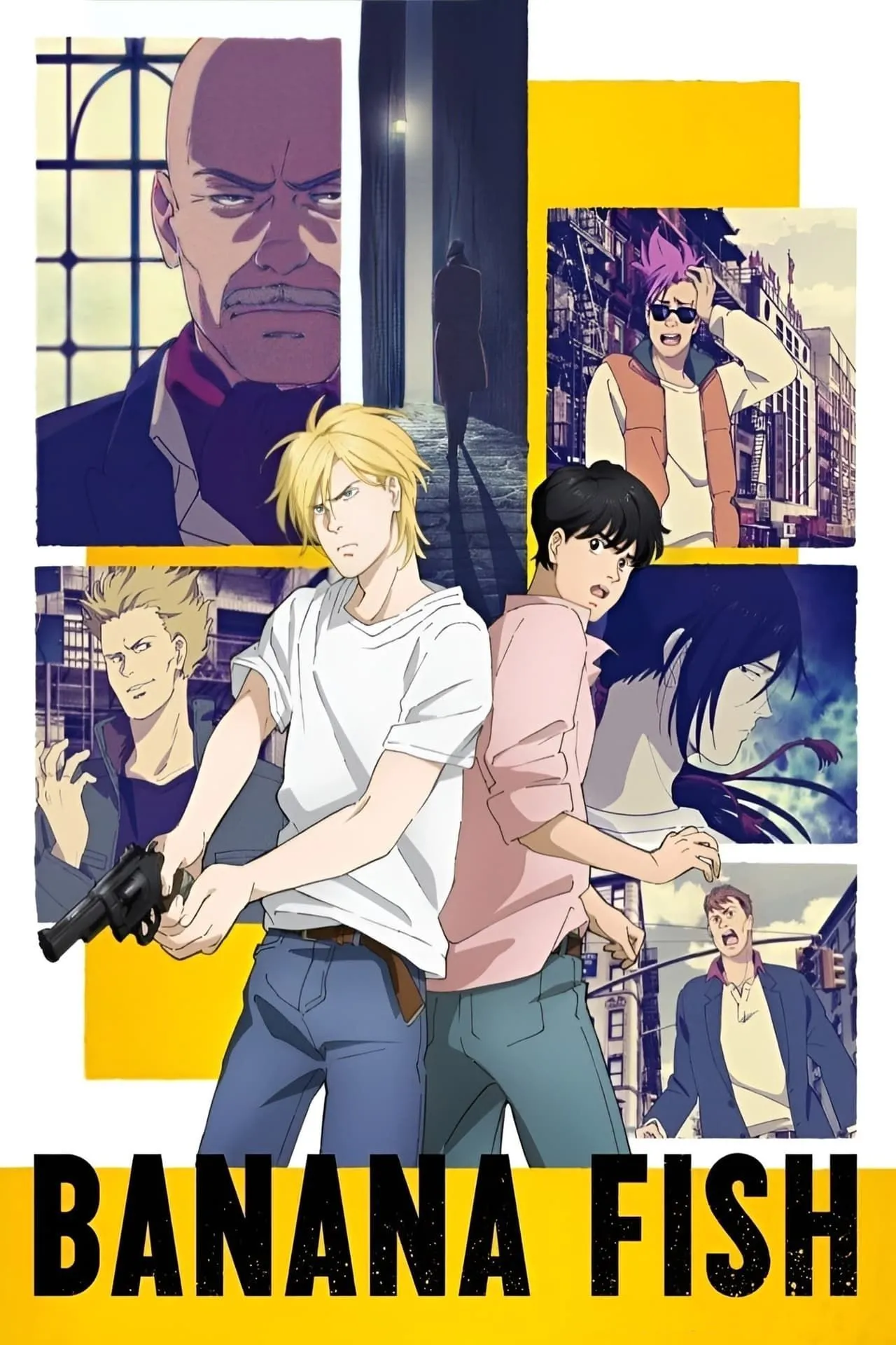 Poster chính thức của anime Banana Fish