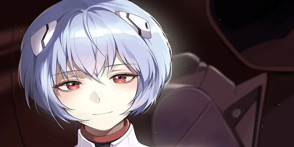 Rei Ayanami với biểu cảm vô cảm nhưng ẩn chứa nội tâm phức tạp trong Neon Genesis Evangelion