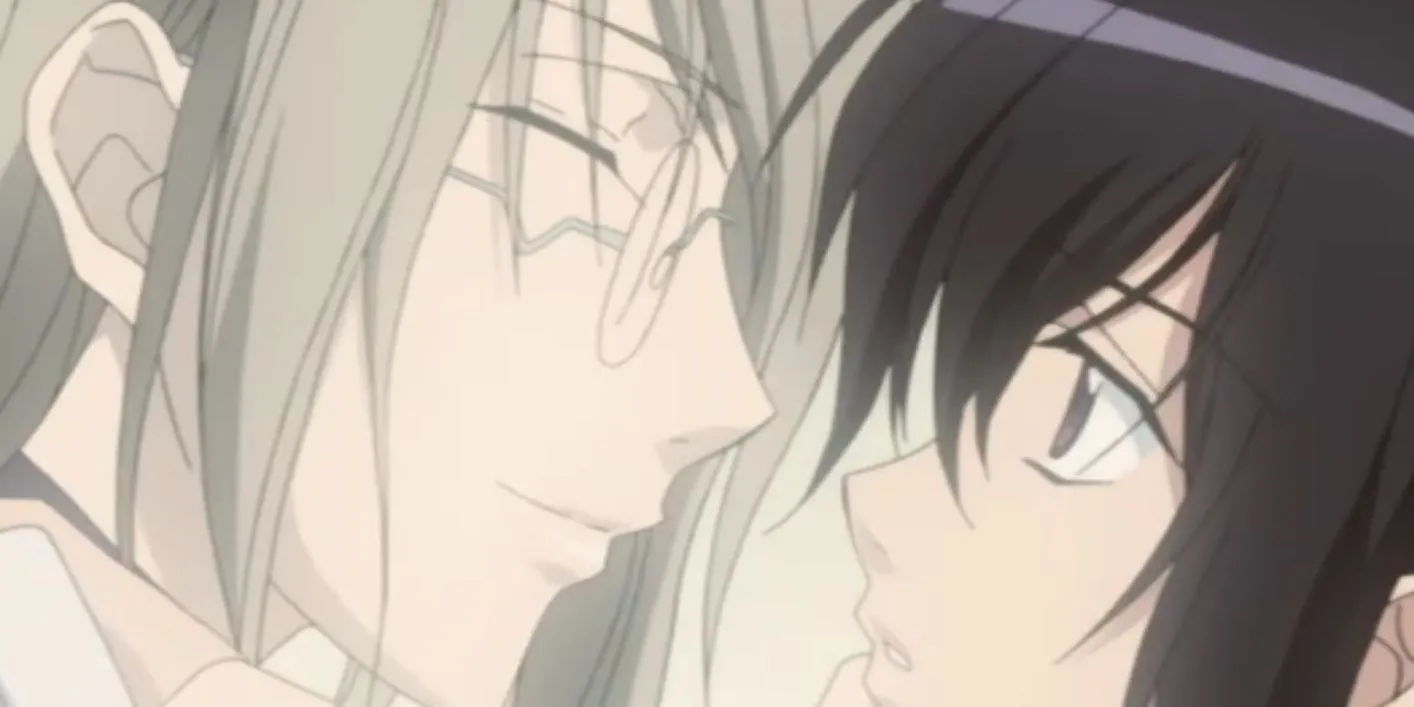 Ritsuka Aoyagi và Soubi Agatsuma trong anime Loveless, mối quan hệ phức tạp và cần sự trưởng thành.