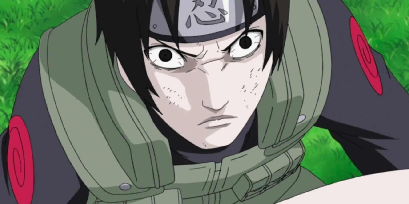 Sai, thành viên mới của Đội 7 thay thế Sasuke, đang vẽ bằng mực