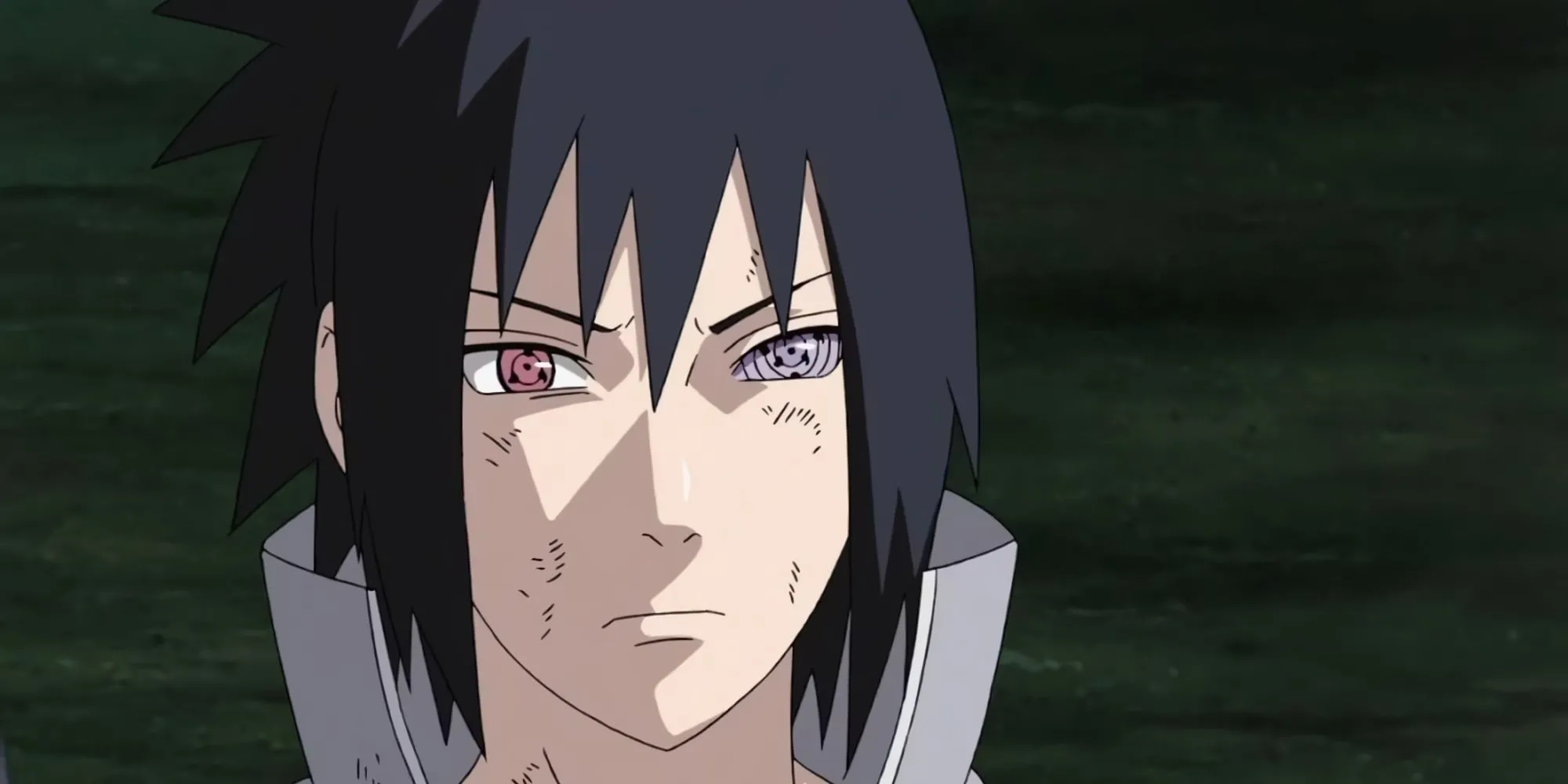 Sasuke Uchiha thể hiện Sharingan và Rinnegan, quyết tâm báo thù