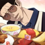 Tatsu, Rồng Bất Tử, đang làm việc nhà với vẻ mặt nghiêm túc trong anime Ông Chồng Nội Trợ