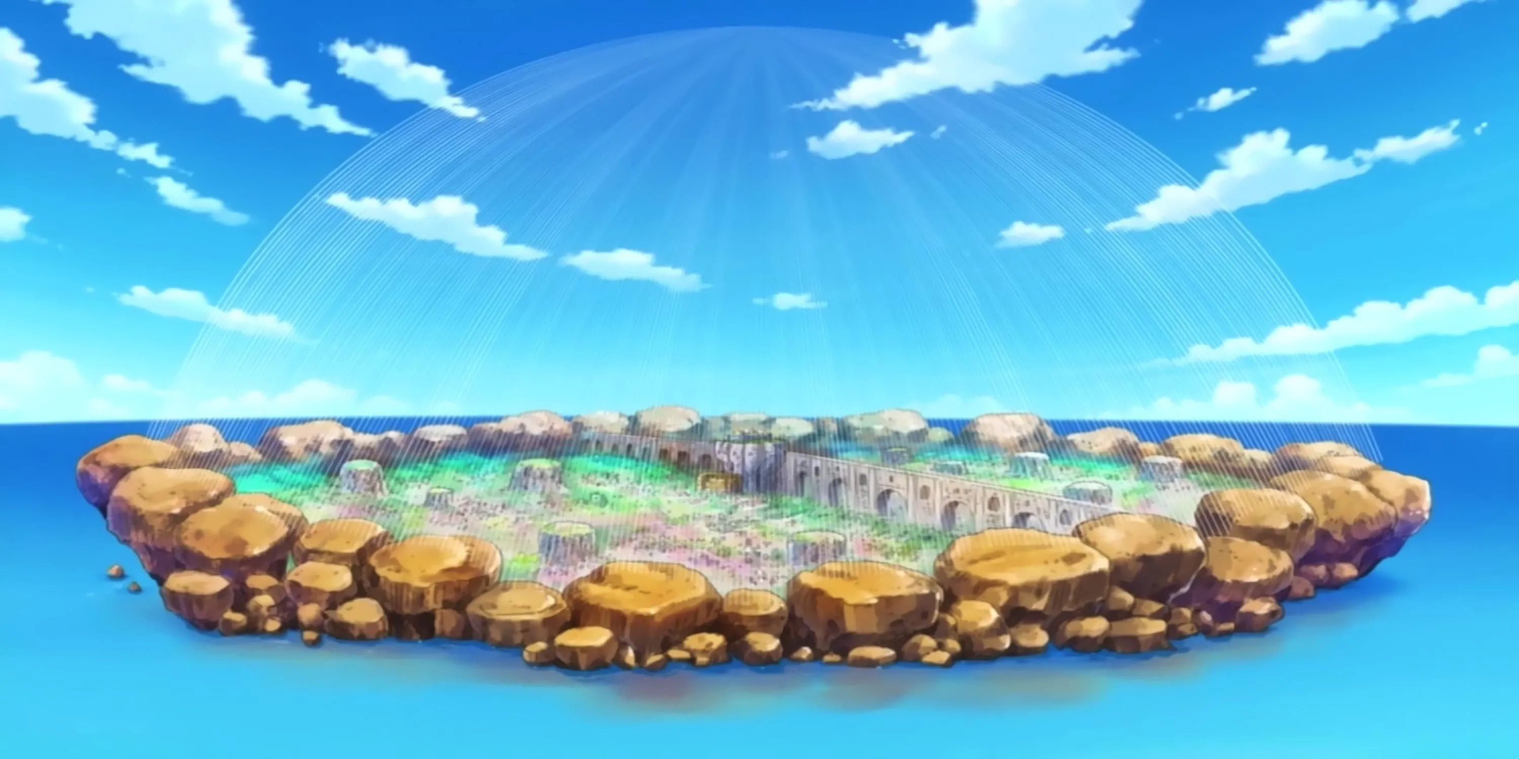 Thành phố Dressrosa dưới sự cai trị của Doflamingo