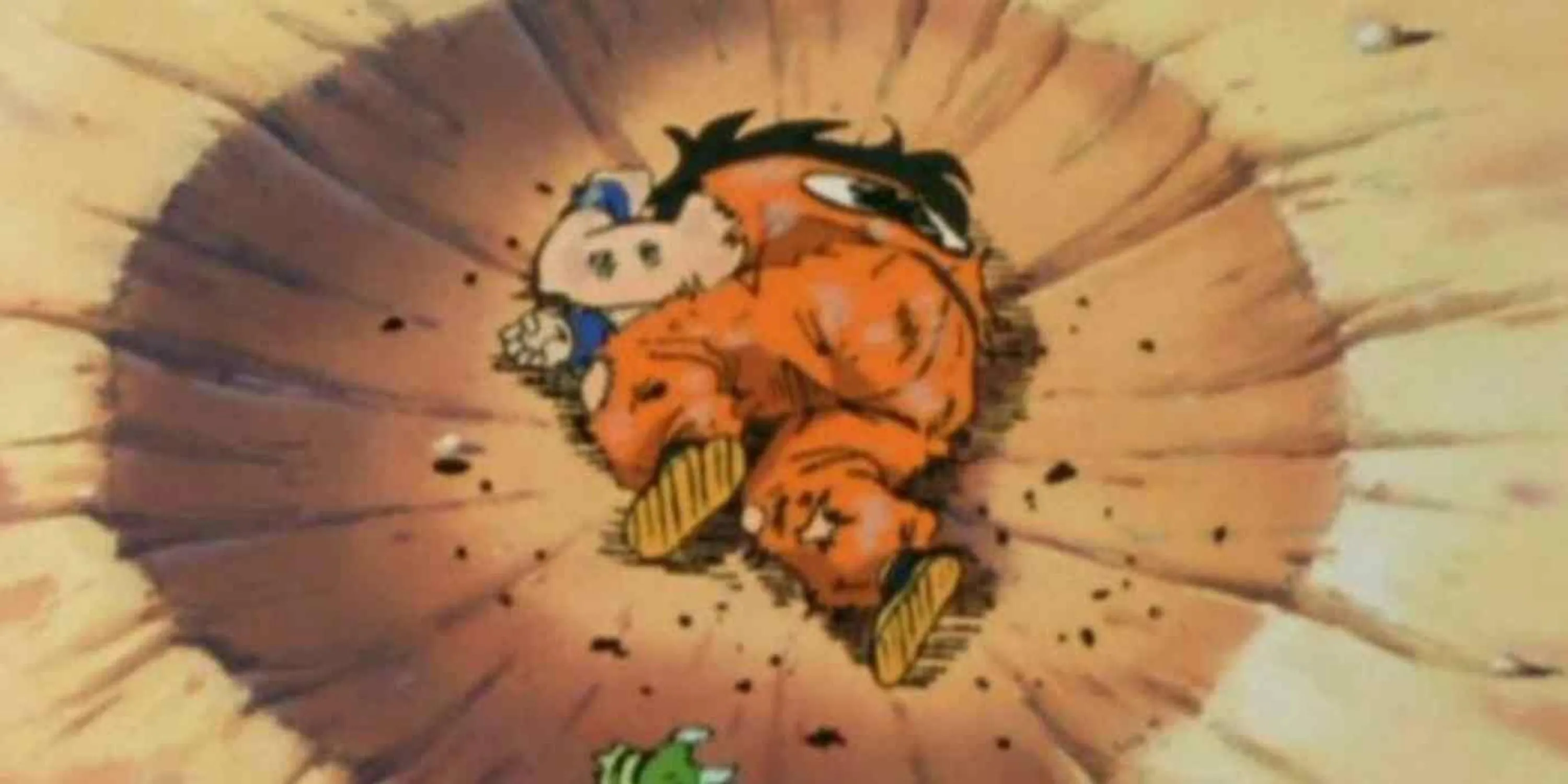 Tư thế chết huyền thoại và bị meme hóa của Yamcha trong Dragon Ball Z