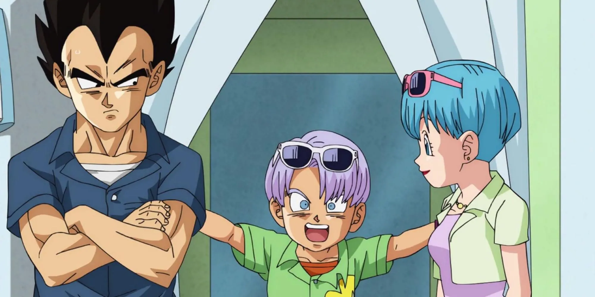 Vegeta đi công viên cùng Bulma và Trunks, giữ lời hứa với con trai