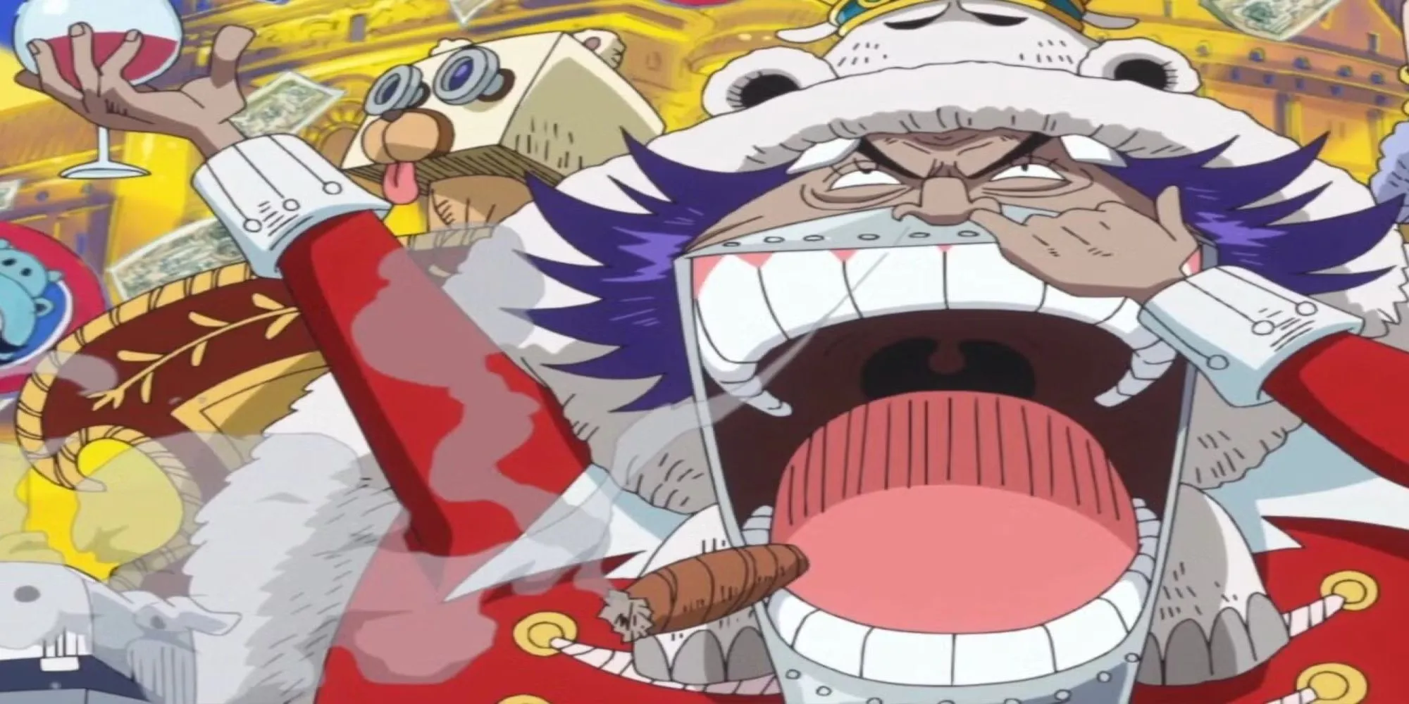 Wapol, vị vua ích kỷ của Drum Kingdom, trong One Piece