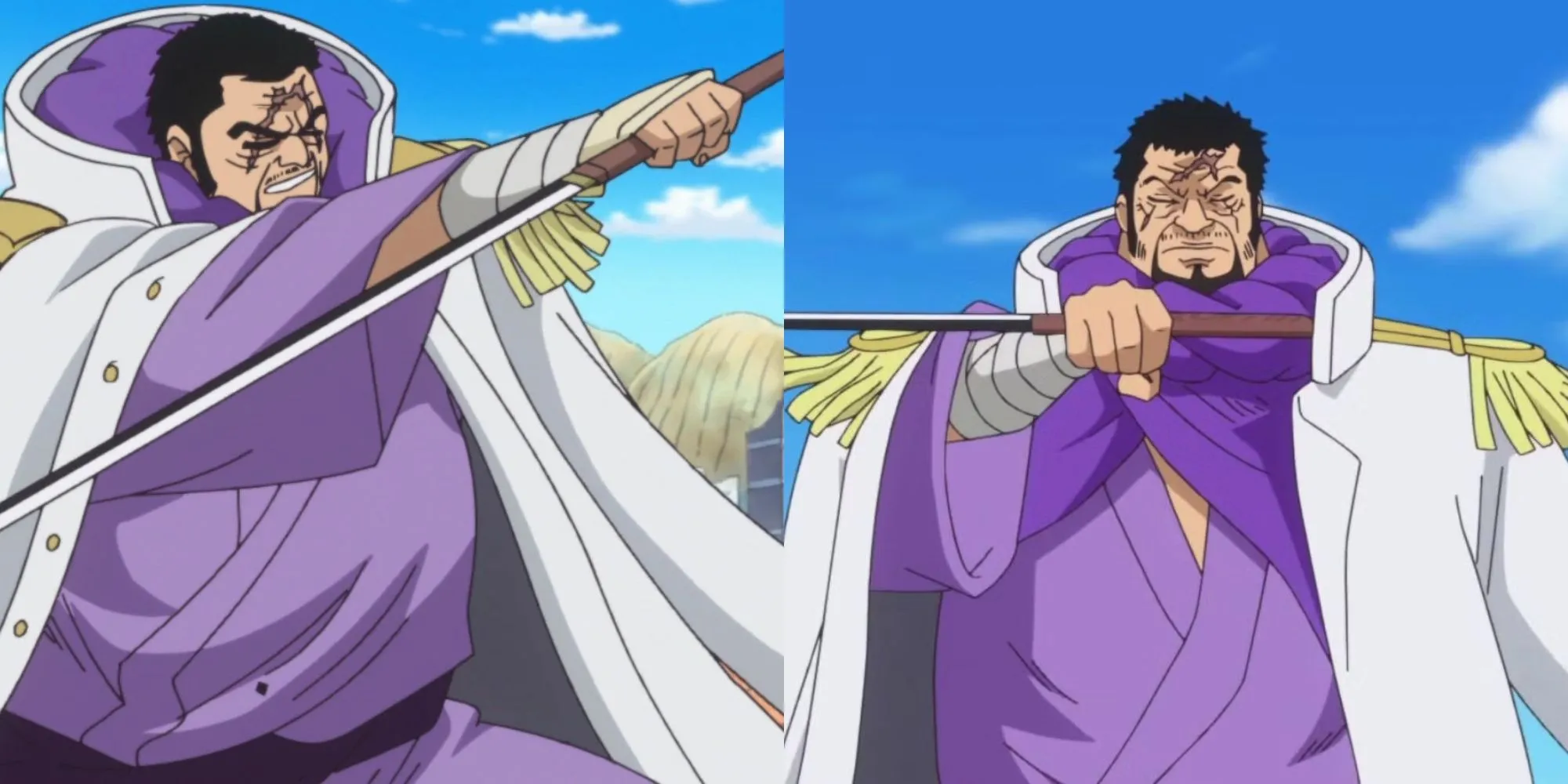 Yakuza Kasen - thanh kiếm Shikomizue của Đô Đốc Fujitora.
