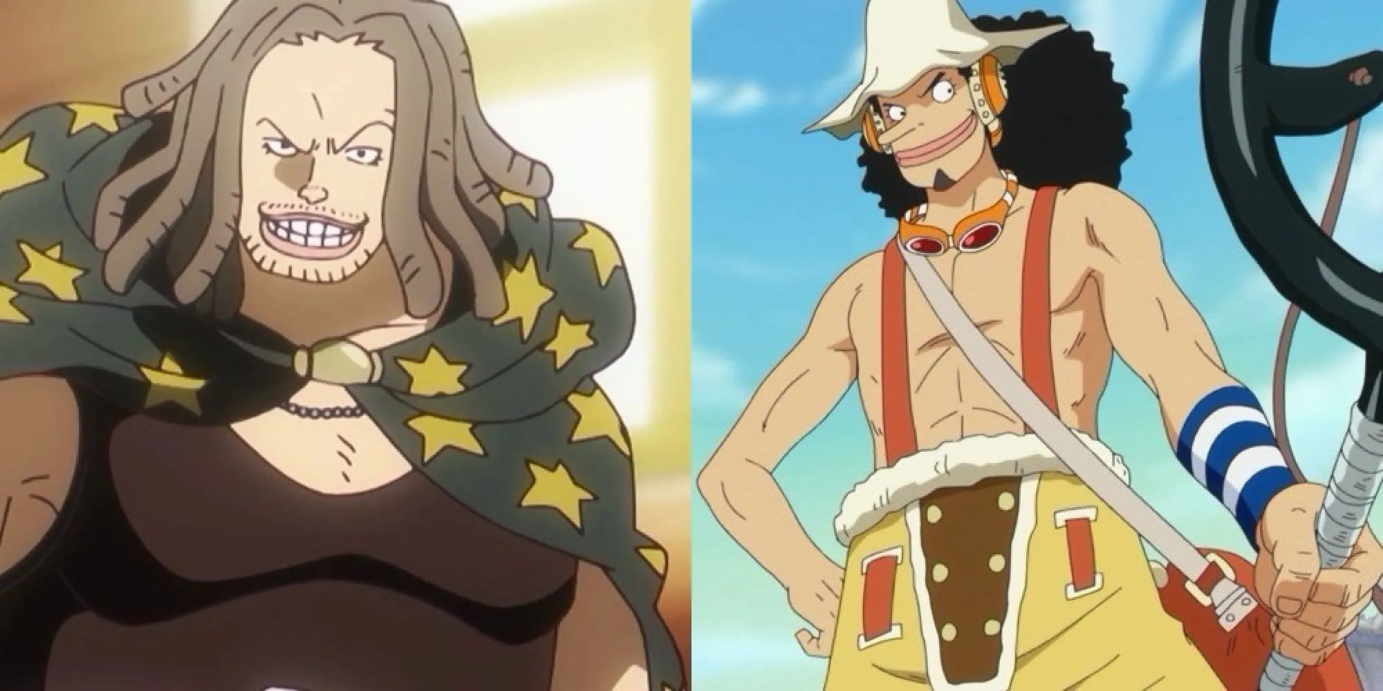 Yasopp cha của Usopp và Usopp từ One Piece