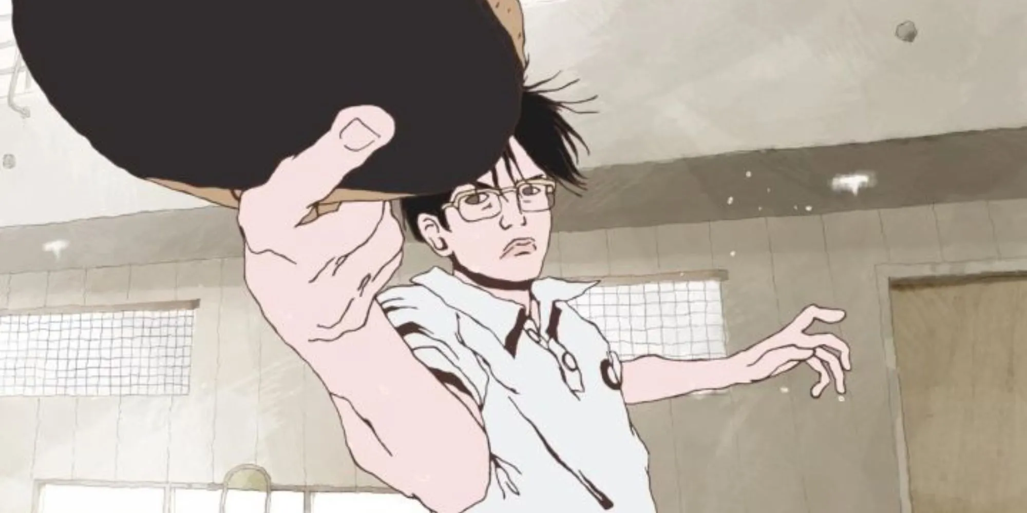 Cảnh phim ấn tượng từ Ping Pong The Animation, anime thể thao với cái kết tập trung vào sự trưởng thành nhân vật