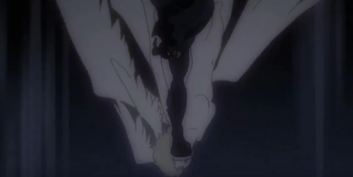 Hai nhân vật chính Akira Fudo và Ryo Asuka trong cảnh cuối Devilman Crybaby, một trong những anime có kết thúc ám ảnh nhất