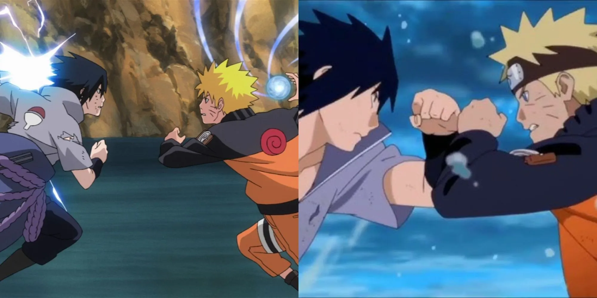 Naruto và Sasuke tung đòn cuối cùng tại Thung Lũng Tận Cùng