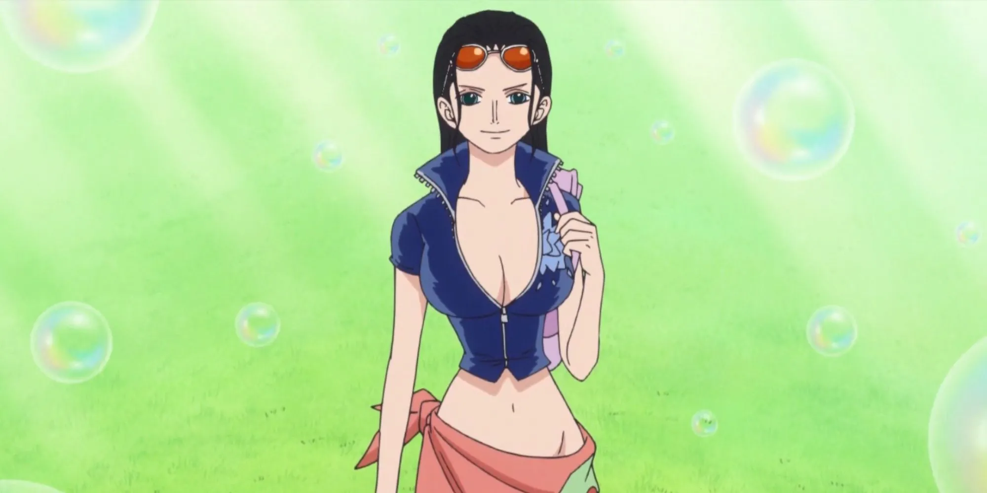 Nico Robin với nụ cười bí ẩn trong One Piece