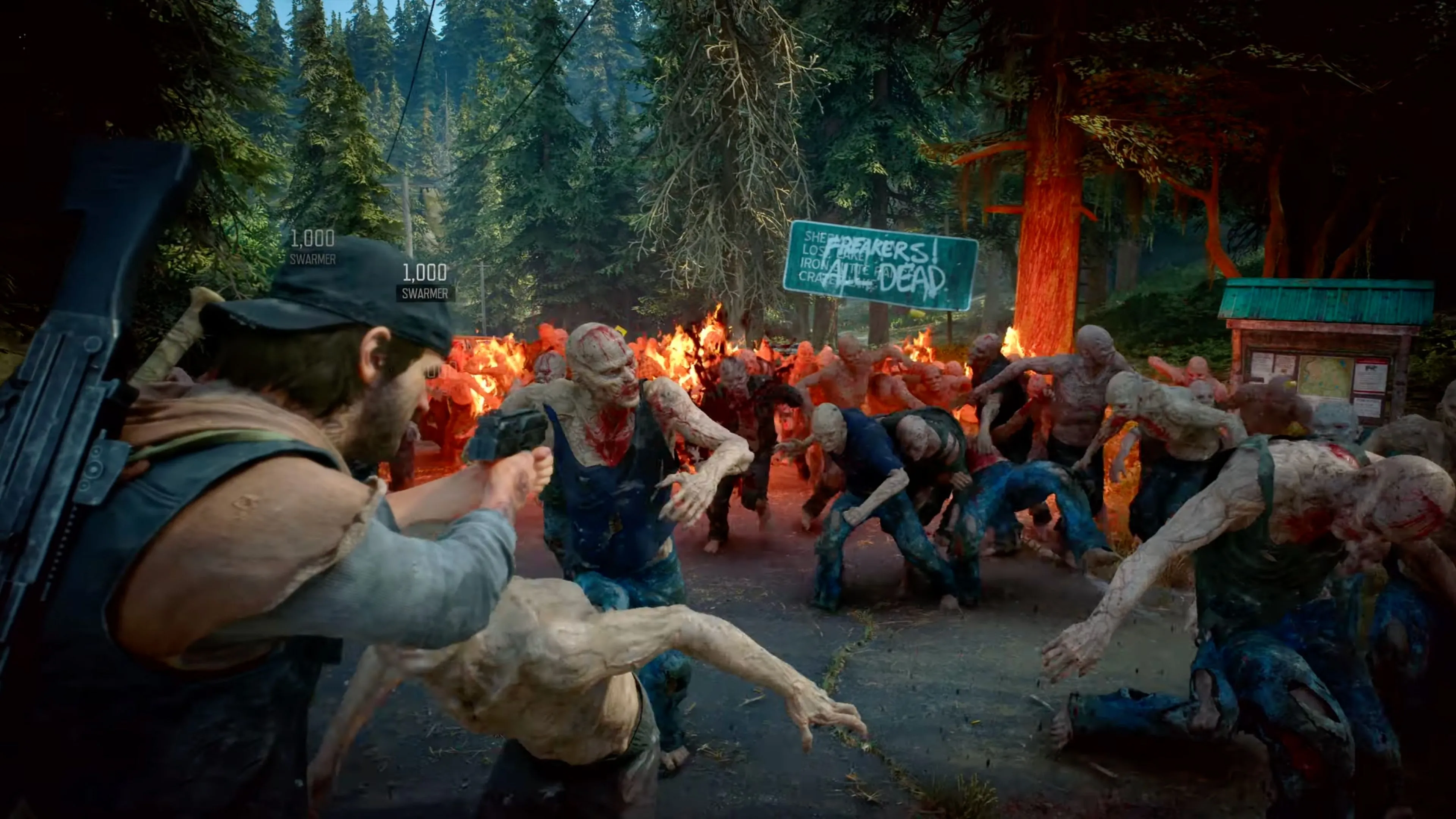 Deacon St. John lái mô tô trong thế giới hậu tận thế của Days Gone Remastered