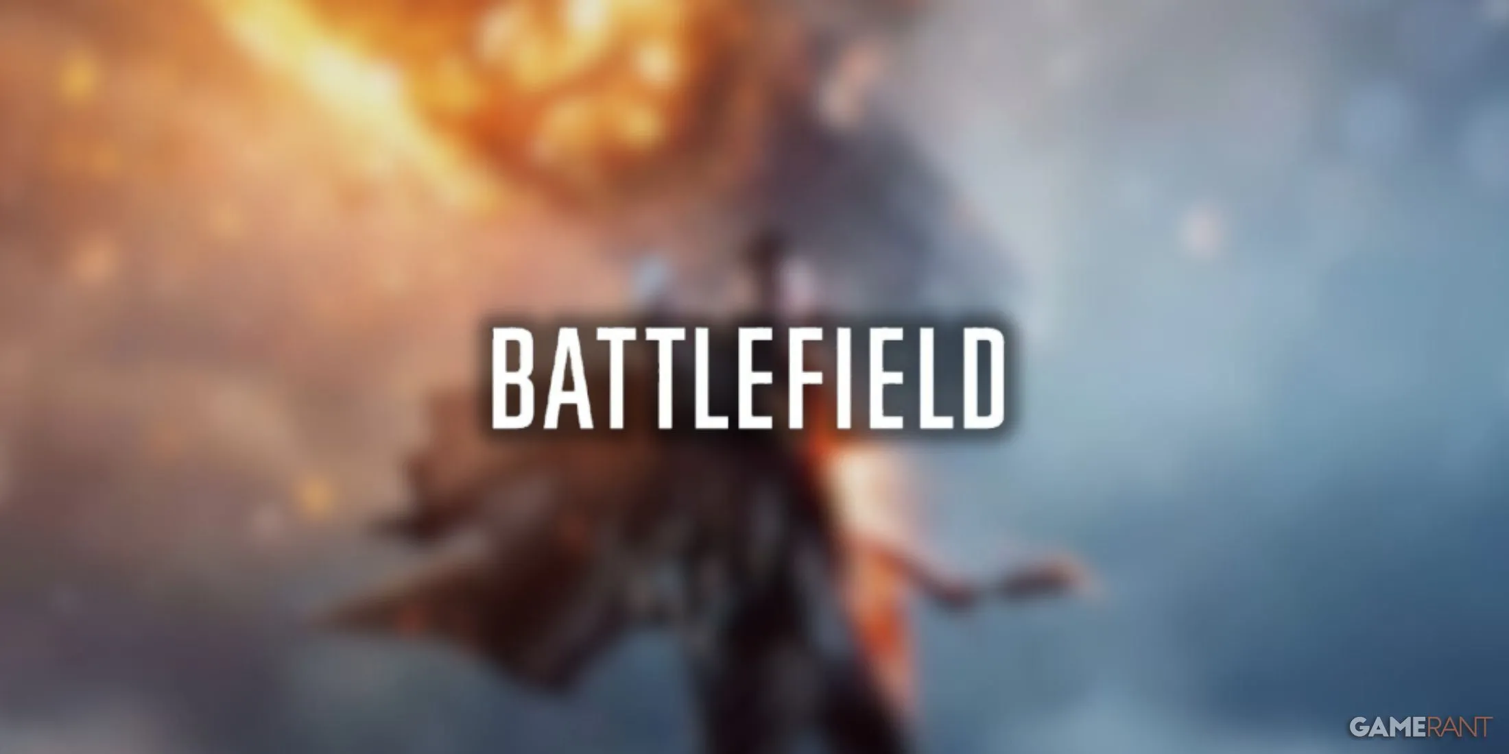 Hình ảnh logo Battlefield trên nền mờ, biểu tượng cho thông tin ngày ra mắt Battlefield mới.