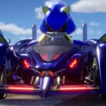 Metal Sonic trong Sonic Racing CrossWorlds khoe tính năng tùy chỉnh và trang bị