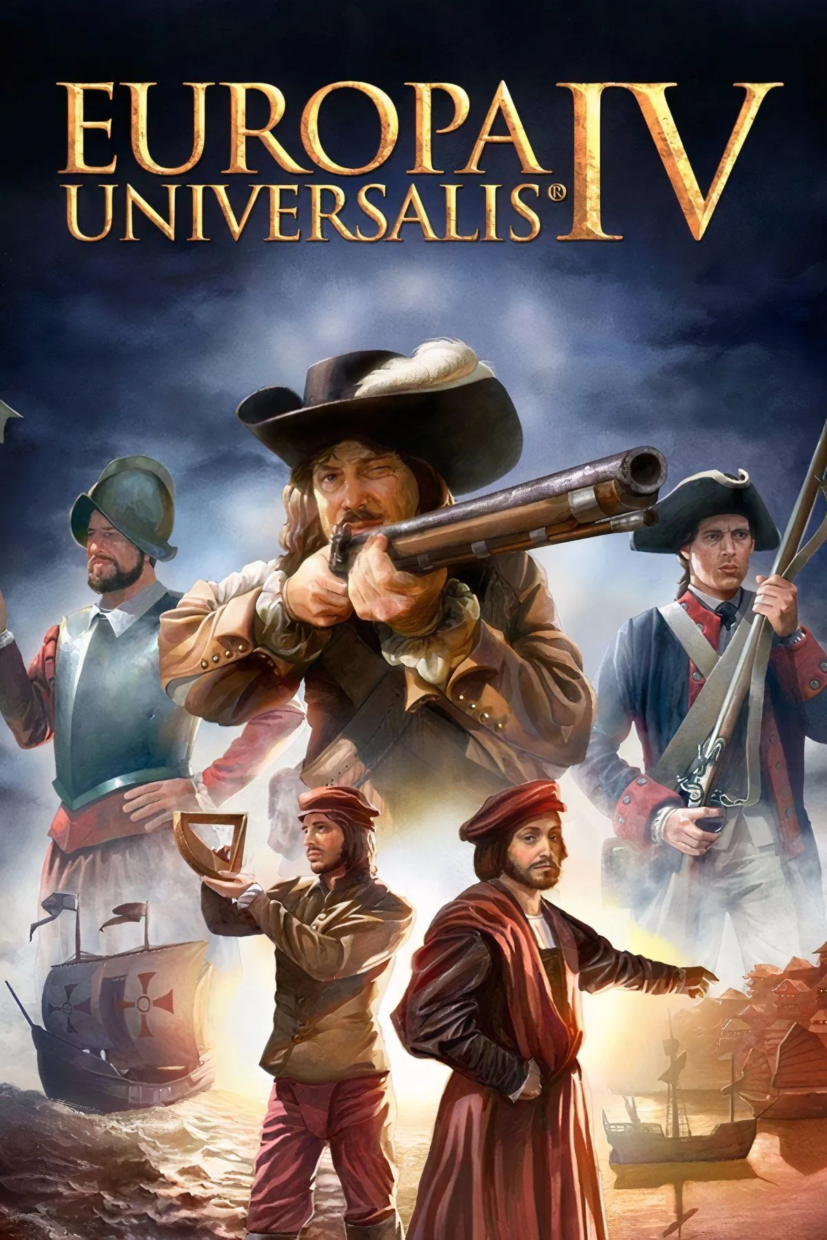 Bản đồ thế giới rộng lớn và các quốc gia cổ đại trong Europa Universalis 4.