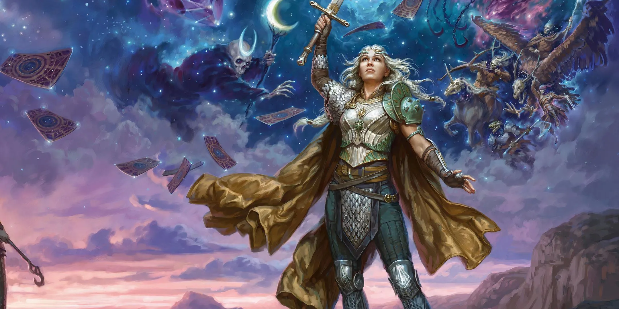 Bìa sách &quot;The Book of Many Things&quot; trong Dungeons &amp; Dragons, gợi ý về những yếu tố quen thuộc và trope trong thế giới game.