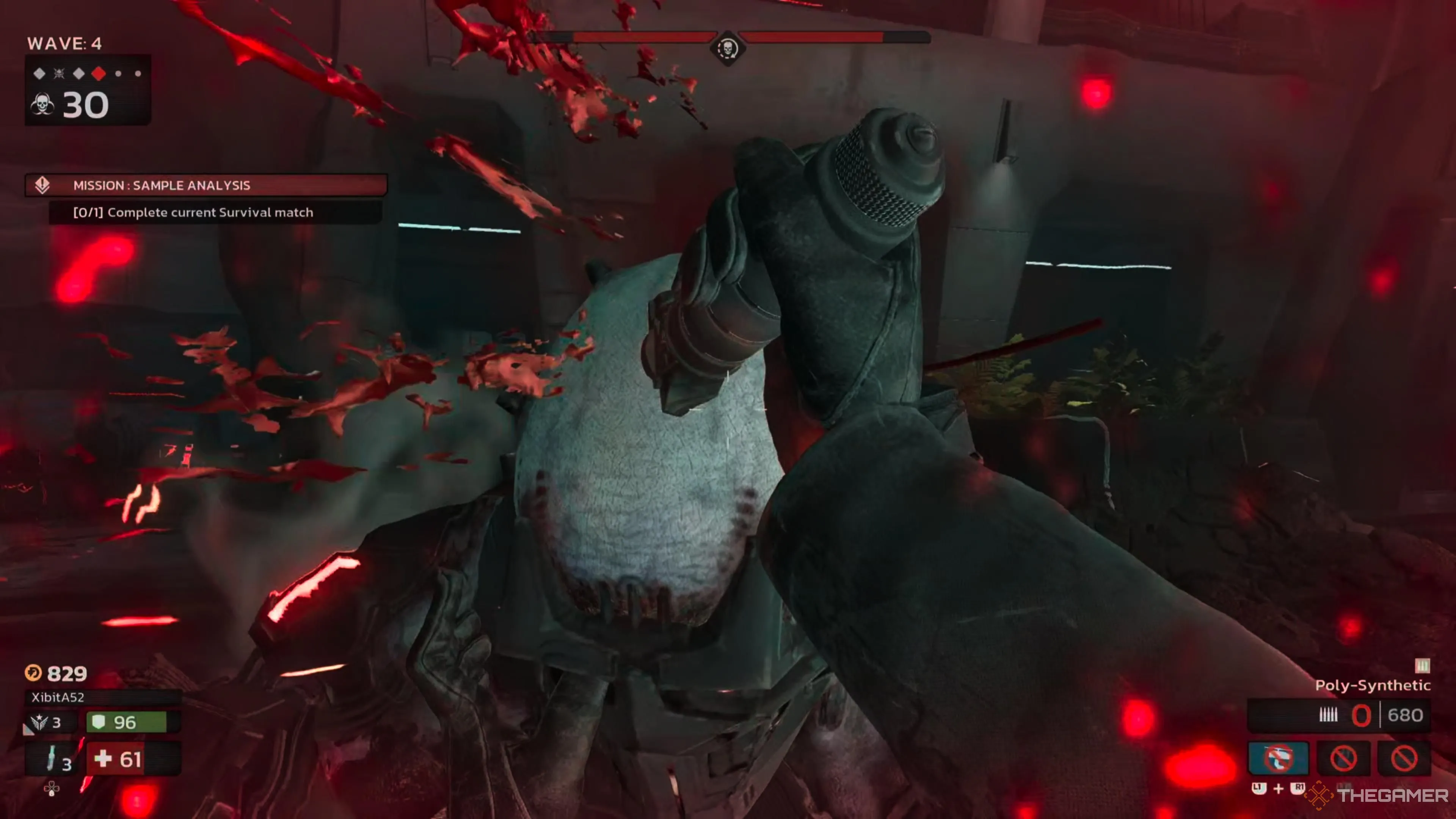 Game thủ thực hiện đòn kết liễu ngoạn mục lên một Zed khổng lồ trong Killing Floor 3.