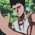 Gon nổi cơ bắp trong trạng thái "Jajanken" của Hunter x Hunter Nen x Impact